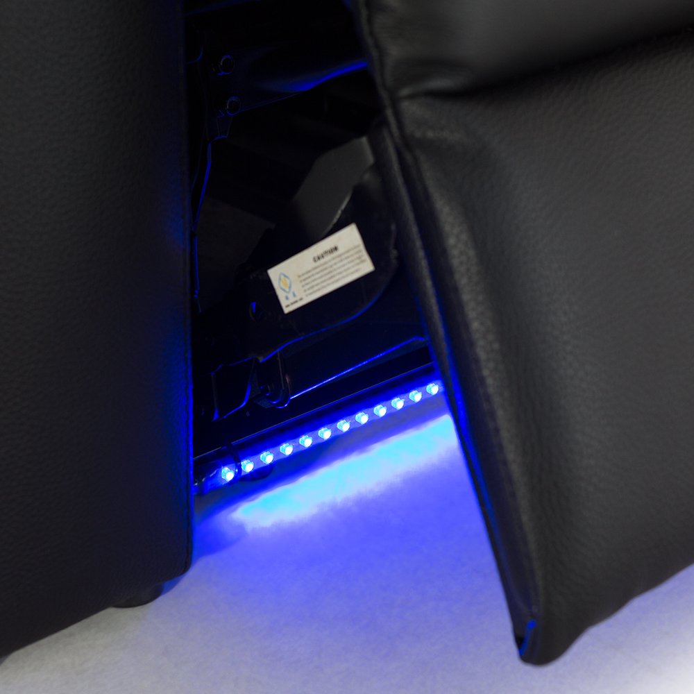 Venetian w/ Leather and Power Recline