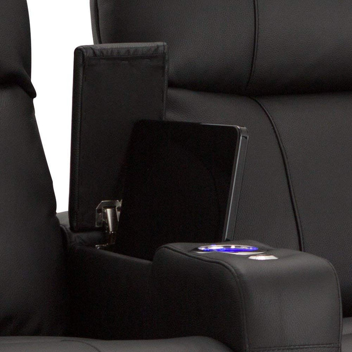 Venetian w/ Leather and Power Recline