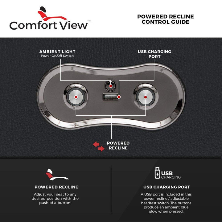 Venetian w/ Leather and Power Recline