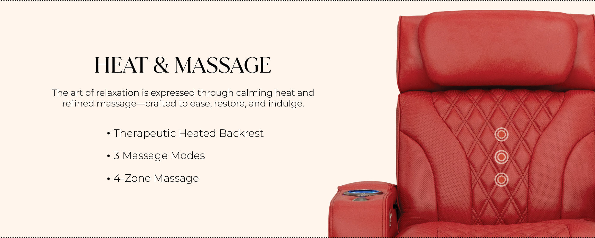 Red / Single Recliner / Single - Desktop Image 4