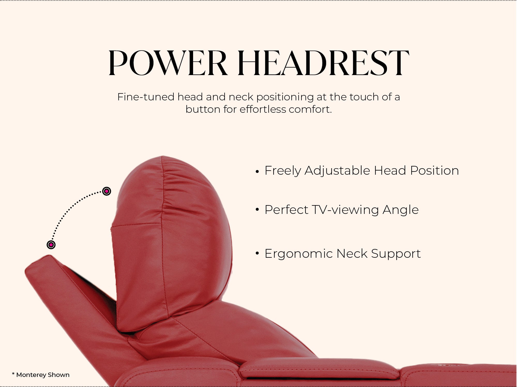 Red / Single Recliner / Single - Mobile Image 2