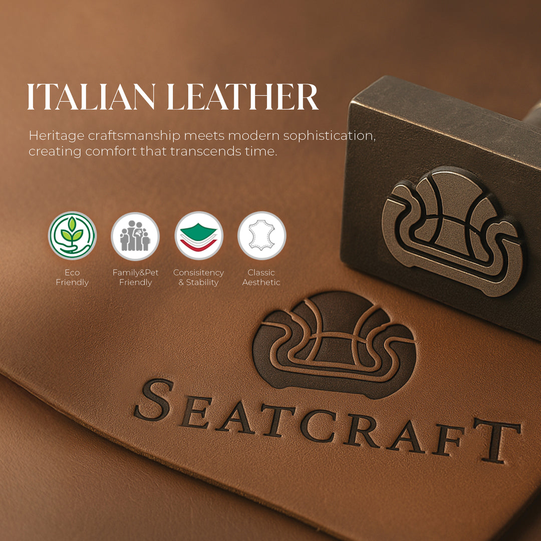 Venetian w/ Leather and Power Recline