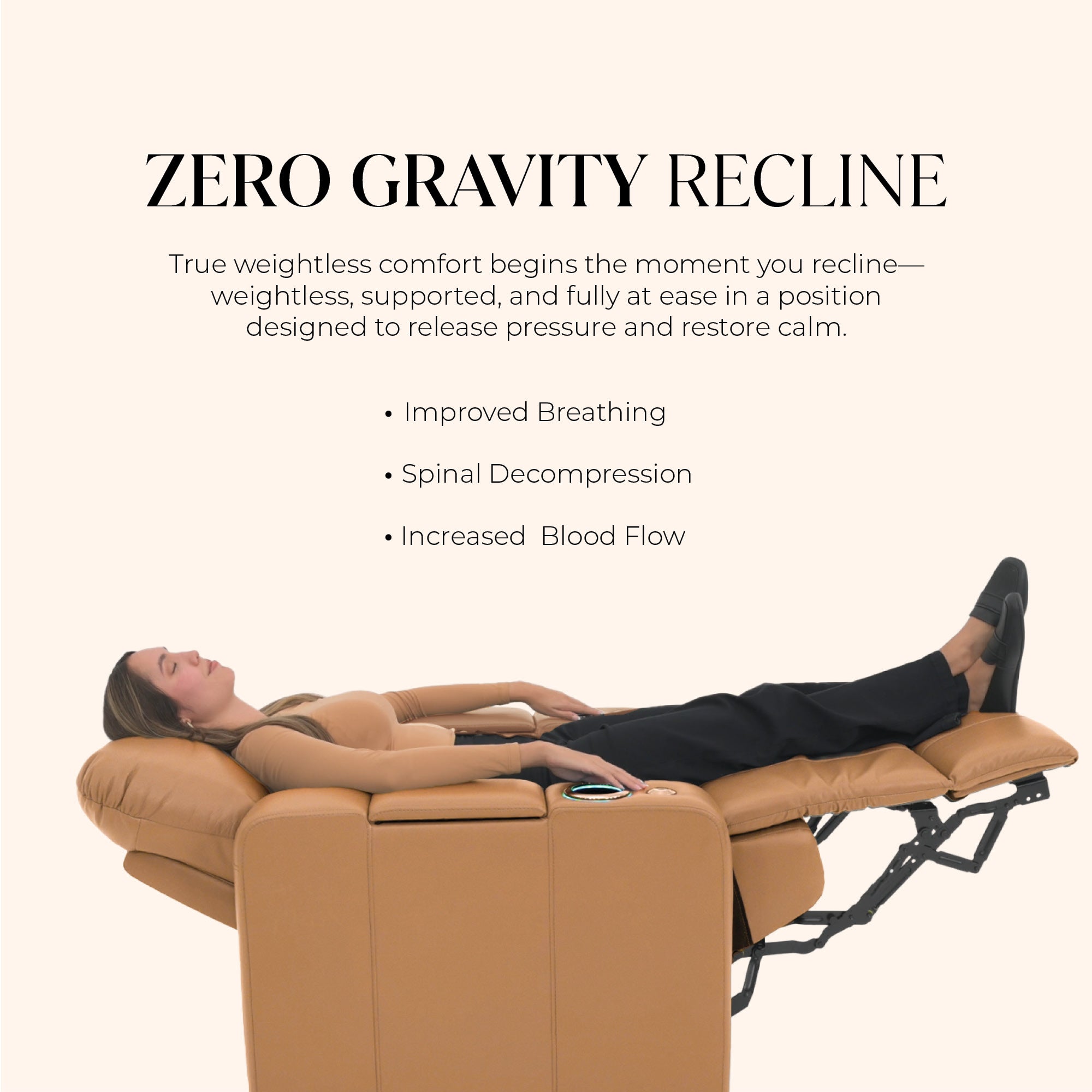 Tan Oak / Single Recliner / Single - Mobile Image 1
