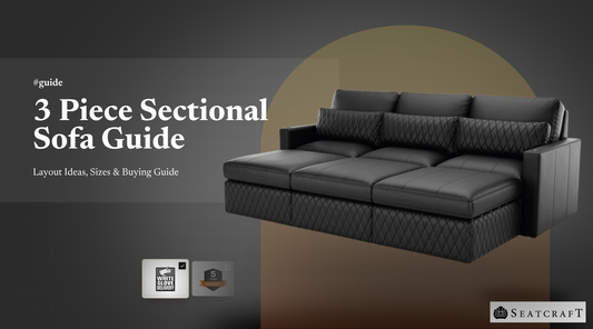 3 piece sectional sofas
