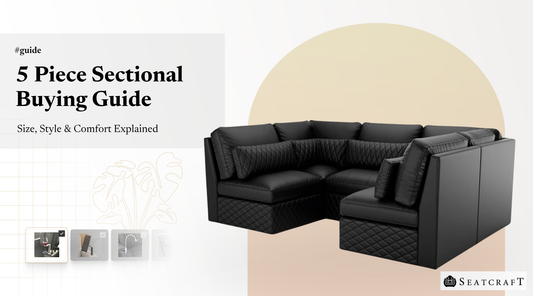 5 Piece Sectional Buying Guide: Size, Style & Comfort Explained