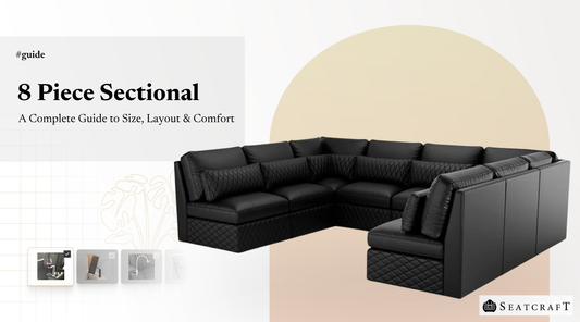 8 Piece Sectional: A Complete Guide to Size, Layout & Comfort