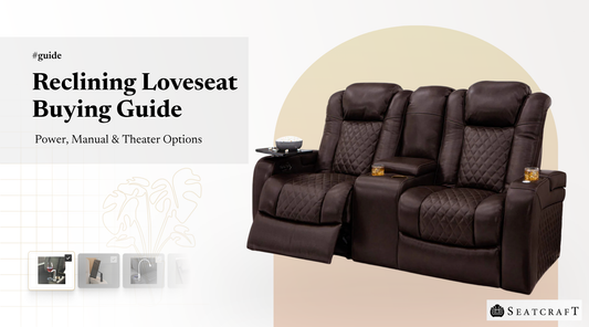 Reclining Loveseat Buying Guide: Power, Manual & Theater Options