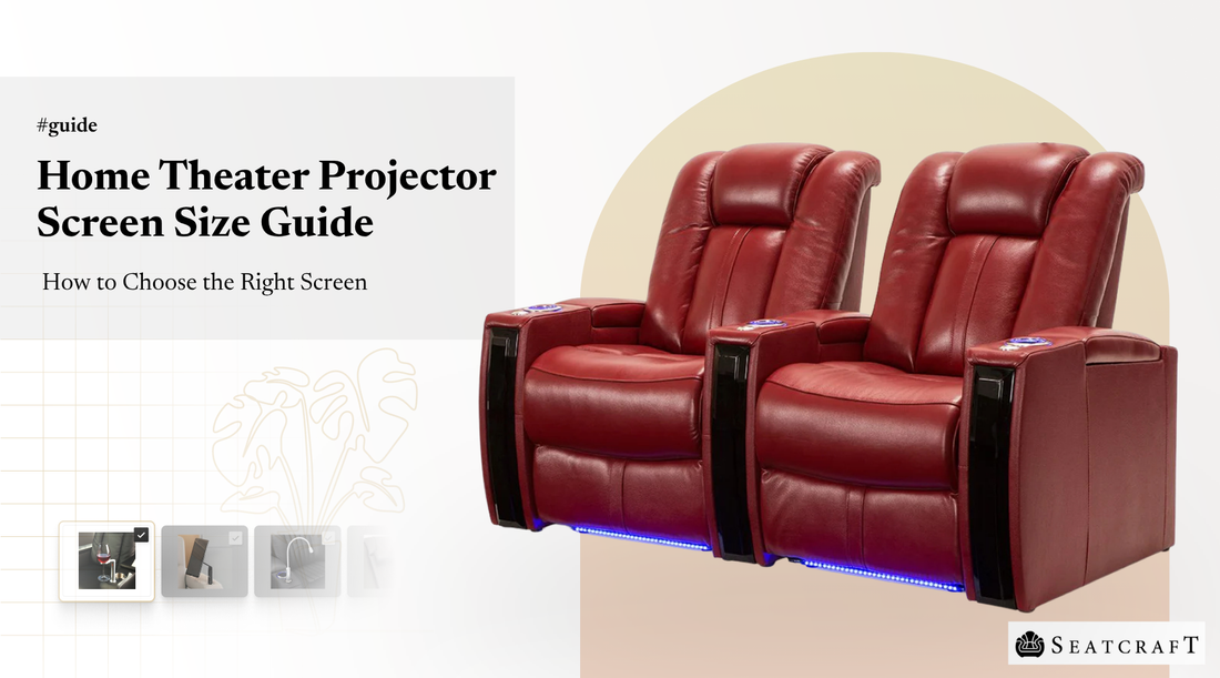 Home Theater Projector Screen Size Guide: How to Choose the Right Screen