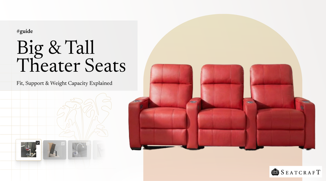 big and tall theater seats 