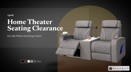 home theater seating clearance