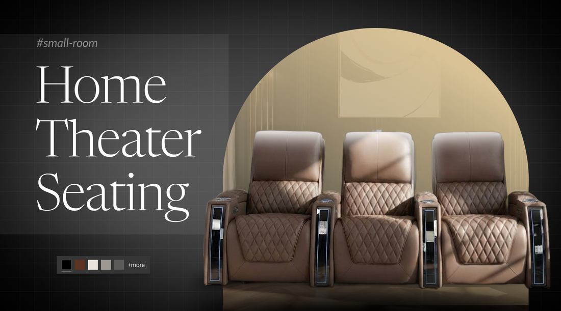 Best Home Theater Seating for Small Rooms (Top Options & Space-Saving Tips)