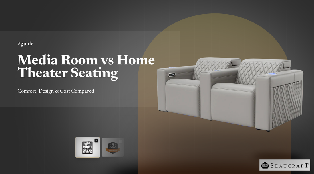 media room seating vs home theater seating