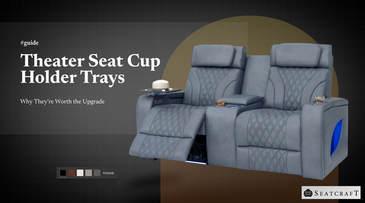 theater seat cup holder trays