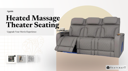 theater seating with heat and massage