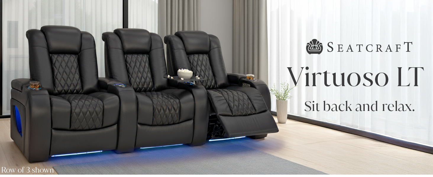 Black / Single Recliner / Single - Desktop Image 1