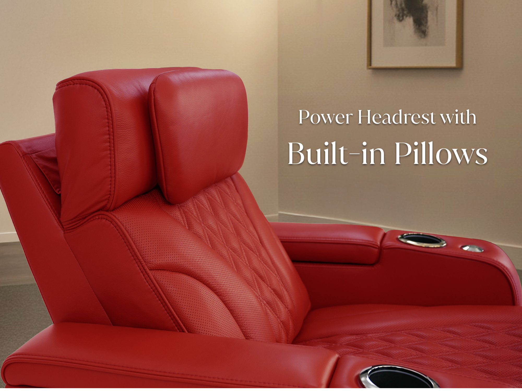 Red / Single Recliner / Single - Mobile Image 2
