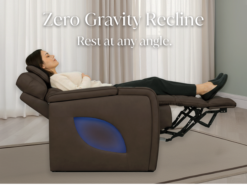 Brown / Single Recliner / Single - Mobile Image 4