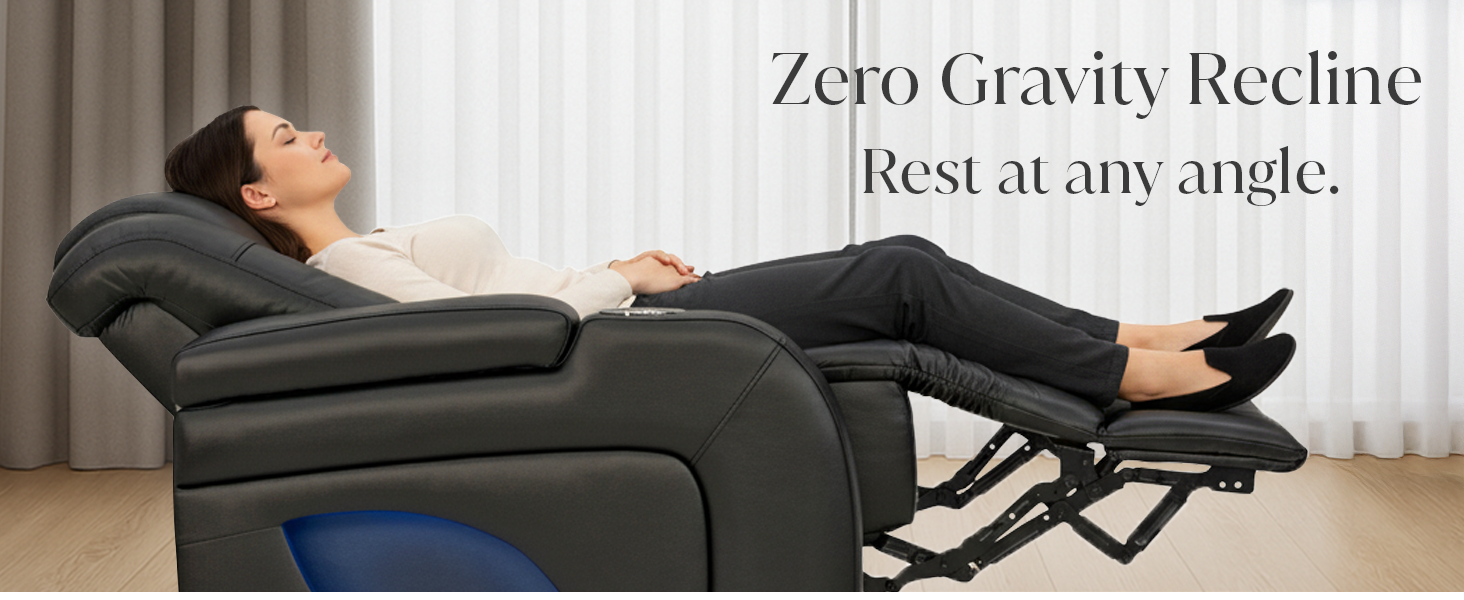 Black / Single Recliner / Single - Desktop Image 4