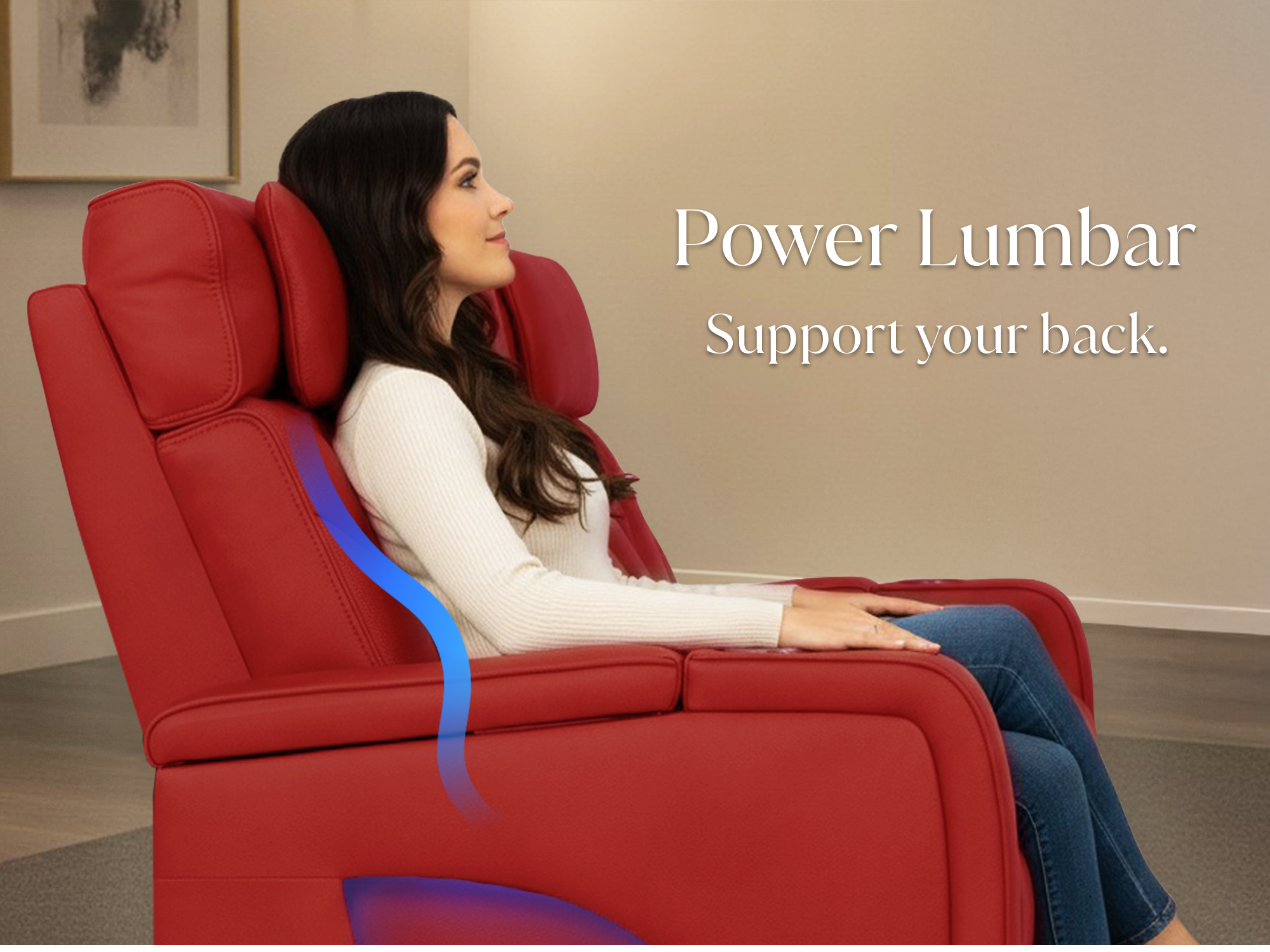 Red / Single Recliner / Single - Mobile Image 5