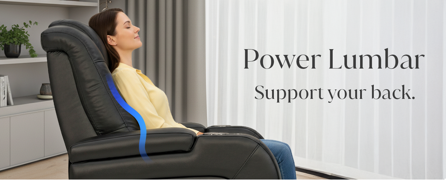 Black / Single Recliner / Single - Desktop Image 5