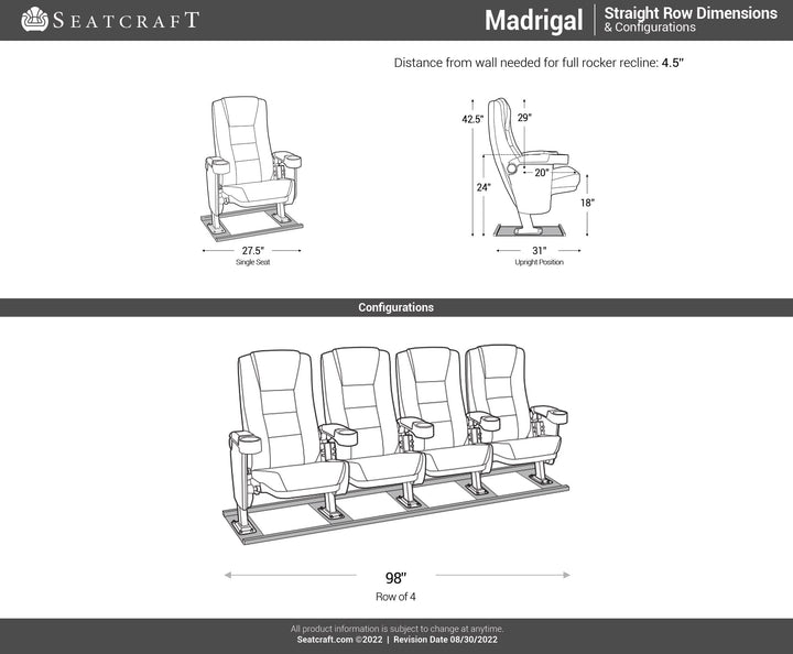 Madrigal Free-Standing