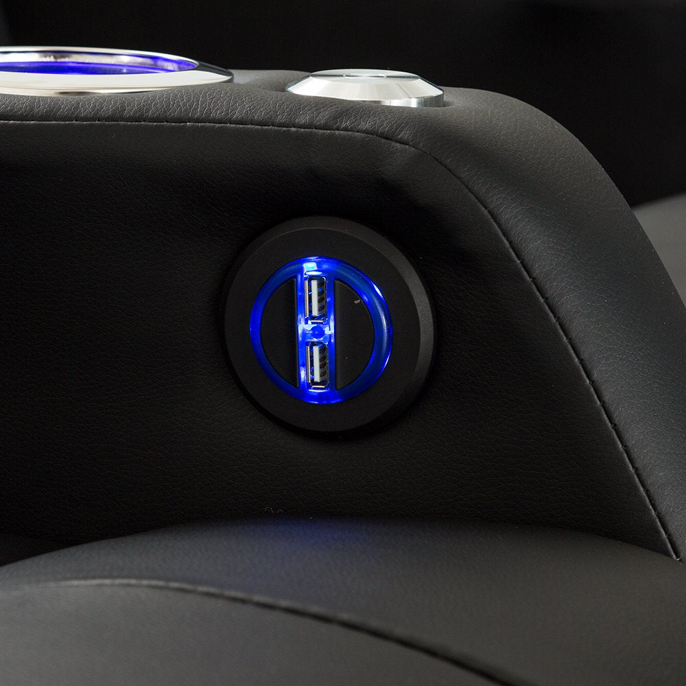 Sienna w/ Leather and Power Recline