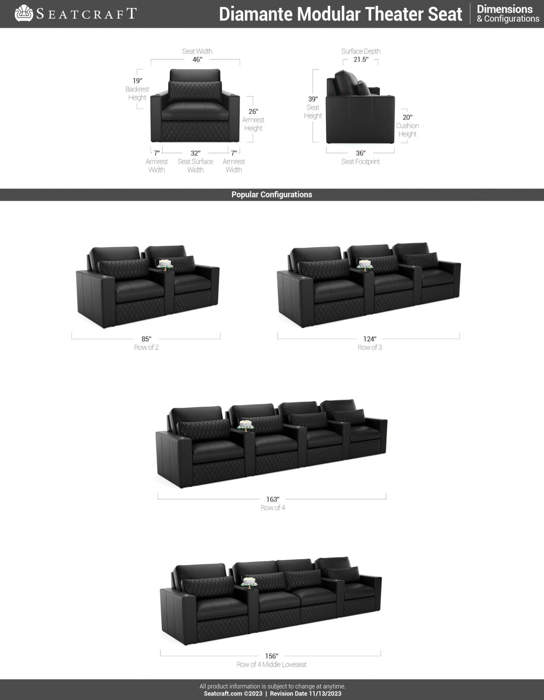Diamante Modular Sectional