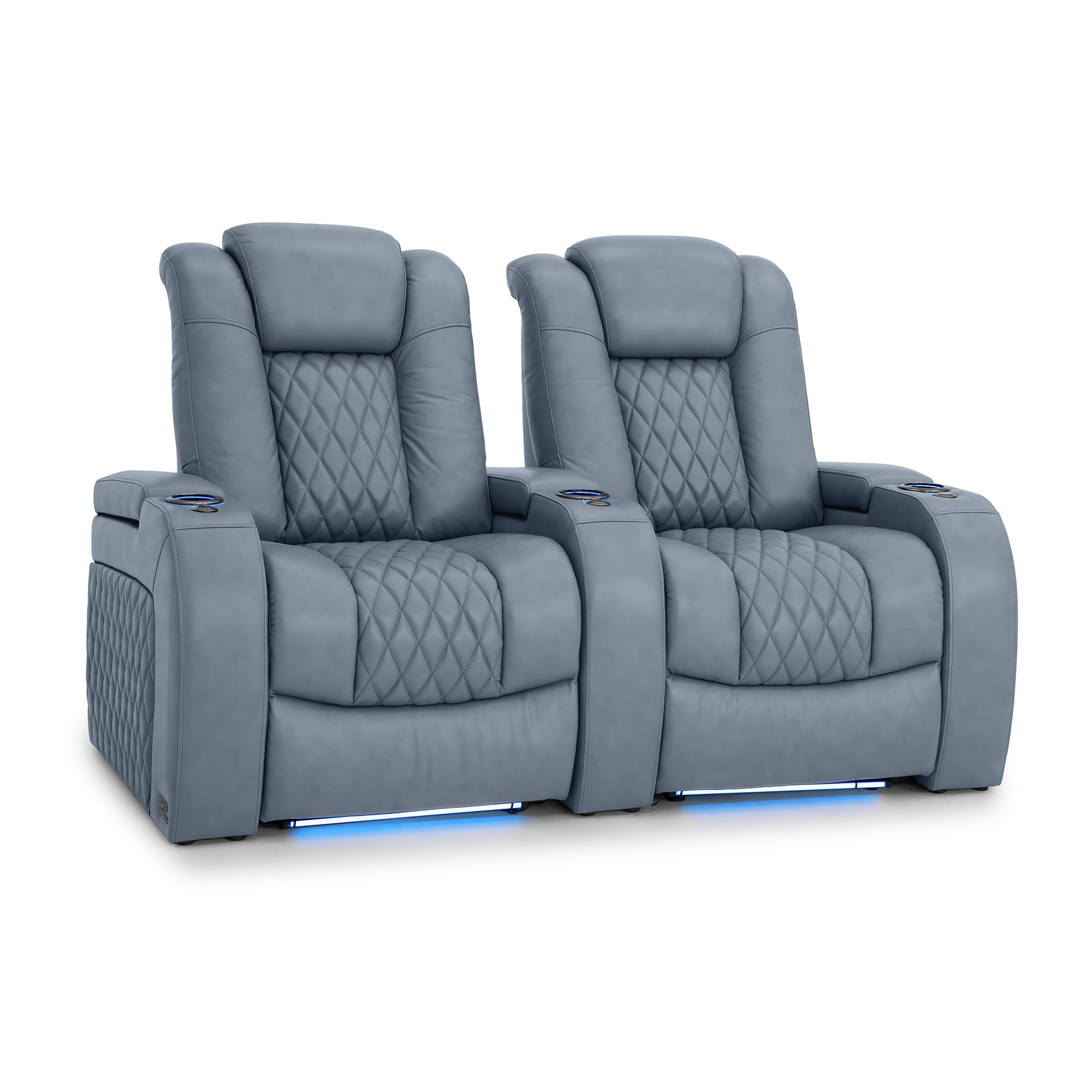 Diamante - Smokey Blue / Row of 2 / Standard - 68