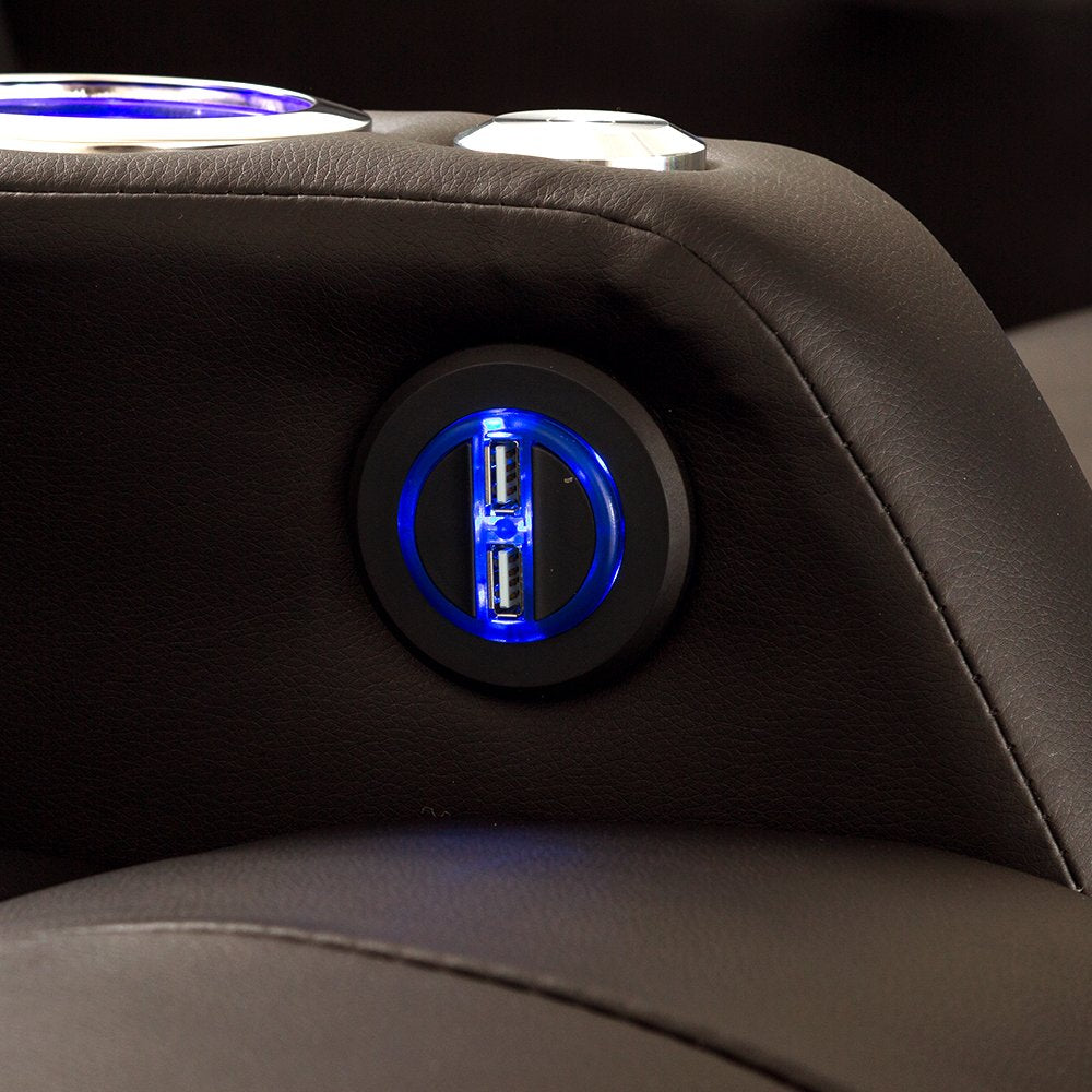 Sienna w/ Leather and Power Recline