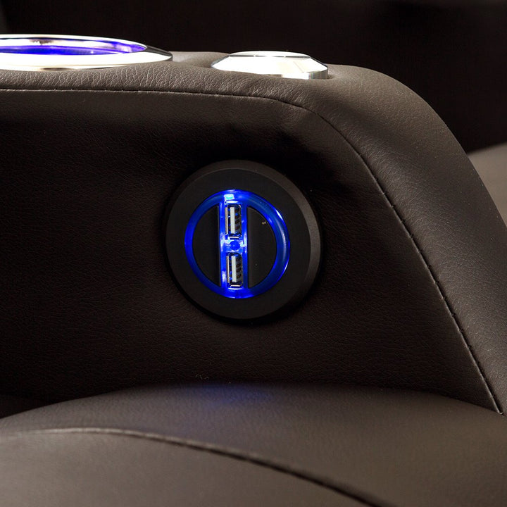 Sienna w/ Leather and Power Recline