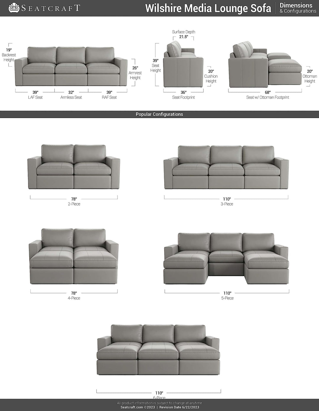 Wilshire Modular Sofa