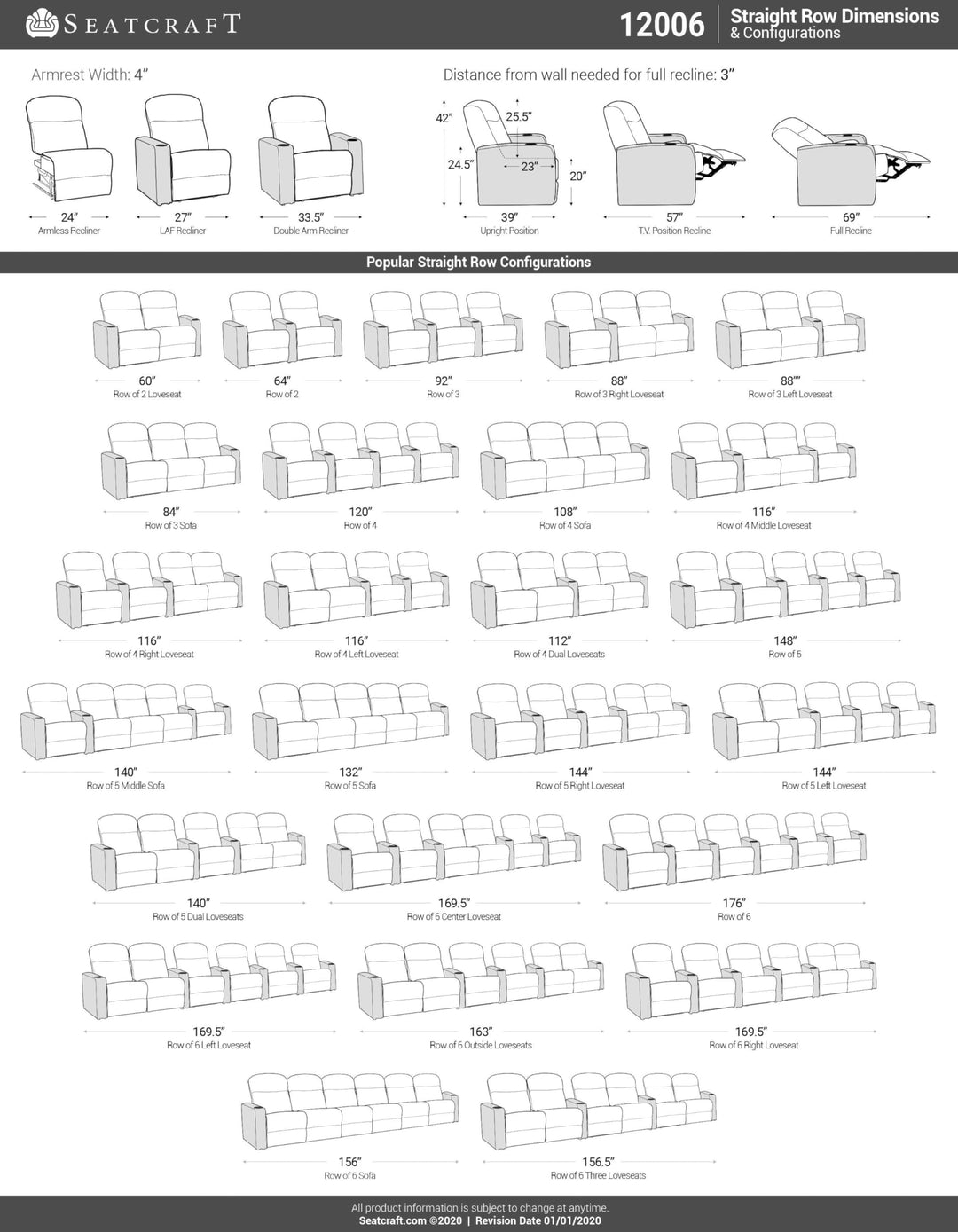 12006 w/ Power Recline