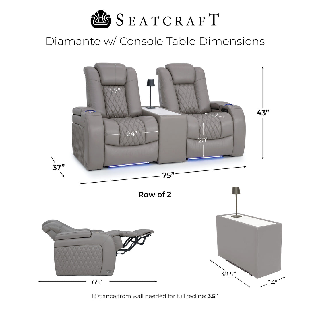 Diamante w/ Straight Console
