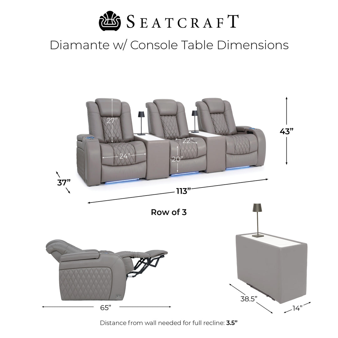 Diamante w/ Straight Console