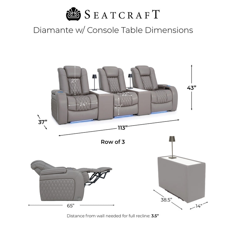 Diamante w/ Straight Console