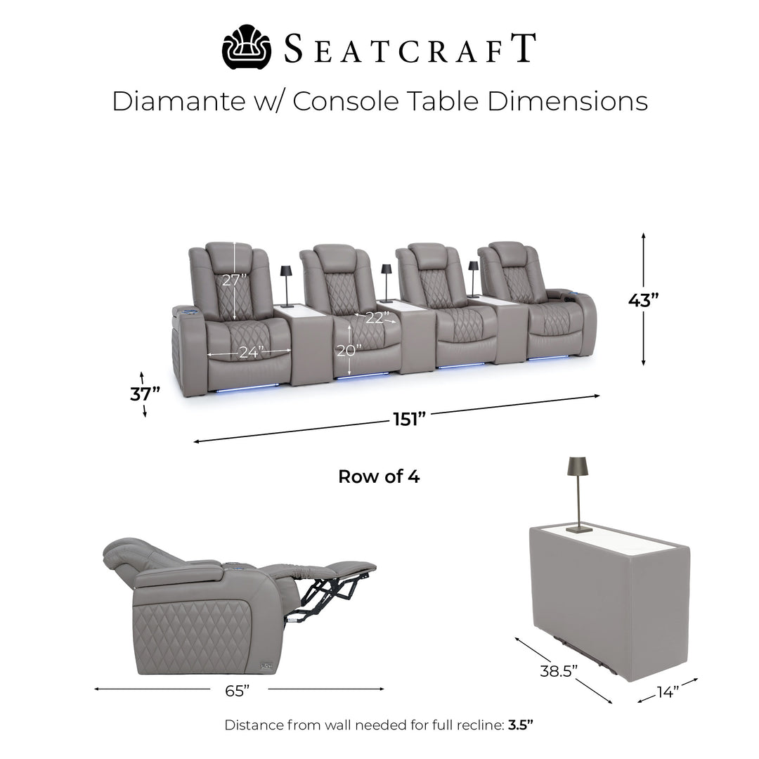 Diamante w/ Straight Console