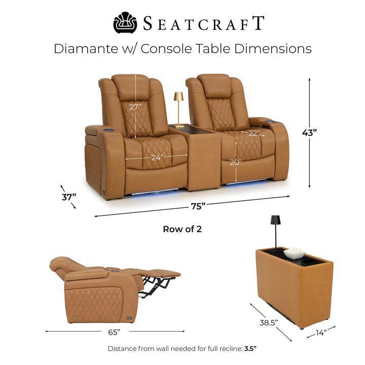 Diamante w/ Straight Console