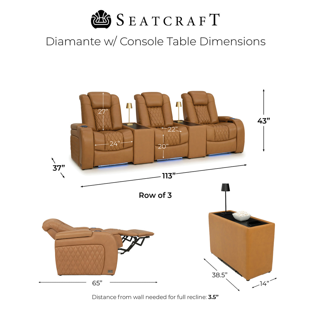Diamante w/ Straight Console