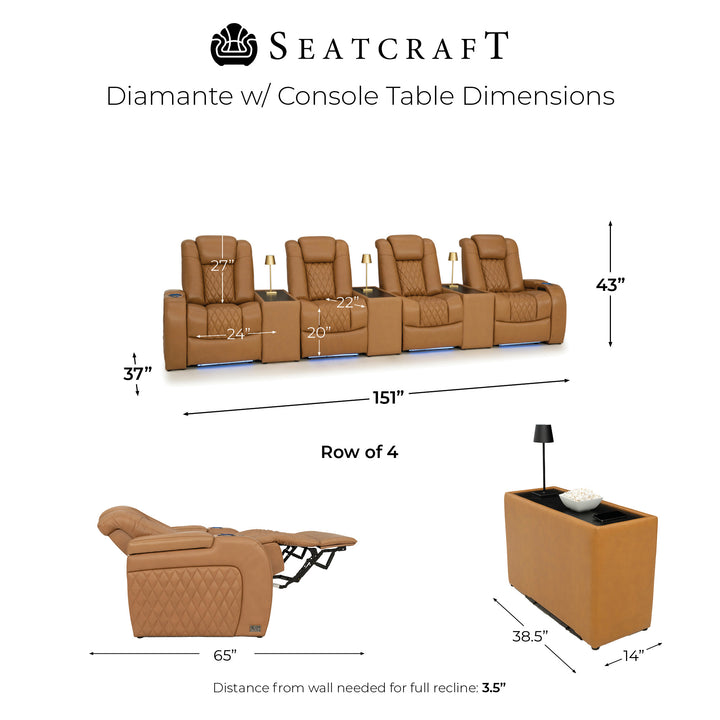 Diamante w/ Straight Console