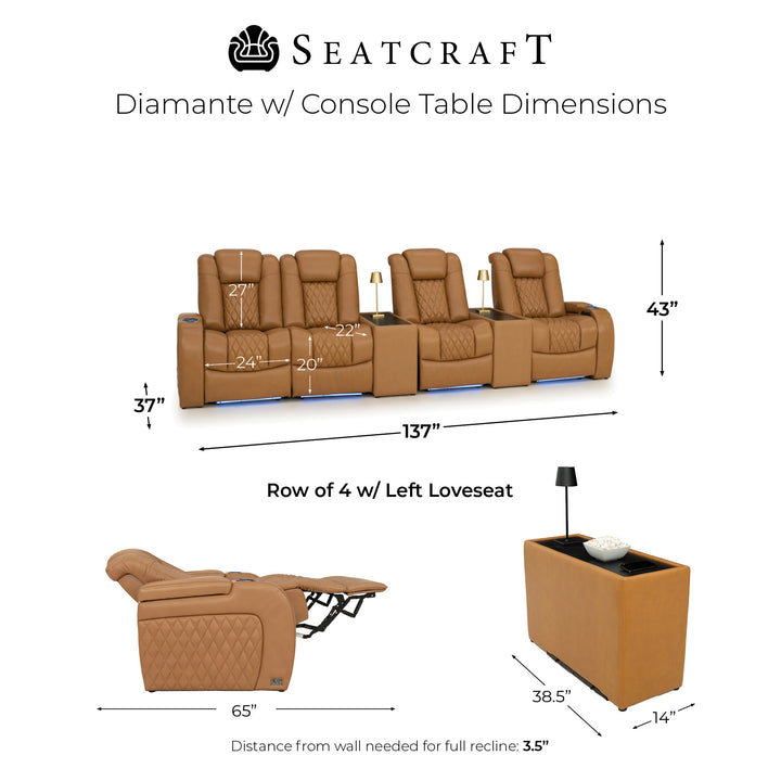 Diamante w/ Straight Console