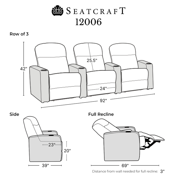12006 w/ Power Recline