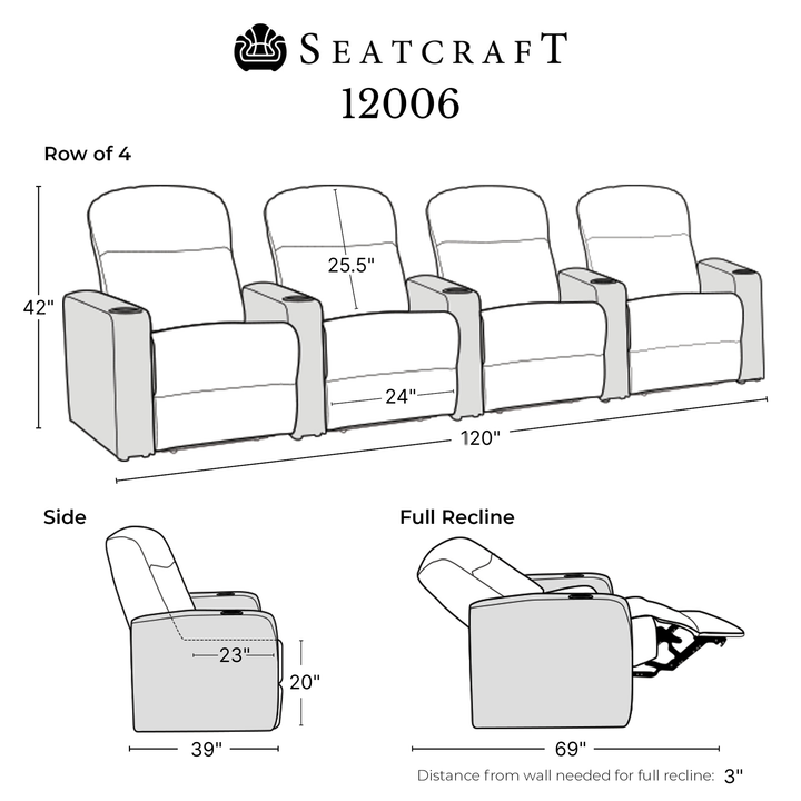12006 w/ Power Recline