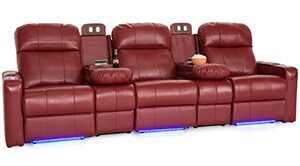Seatcraft Your Choice Venetian Love Console Home Theater Seating