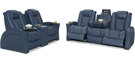 Seatcraft Cadence Multimedia Sofa and Loveseat