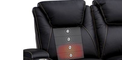Seatcraft Anthem Home Theater Sofa Powered Headrests