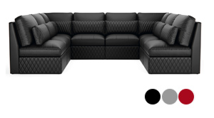 Seatcraft Diamante U-Sectional Sofa