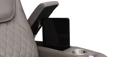 Seatcraft Diamante Home Theater Seats In-Arm Storage