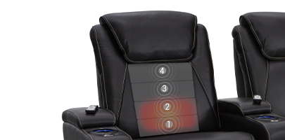 Seatcraft Diamante Home Theater Seats Powered Headrests