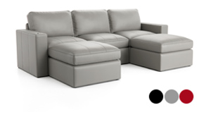 Seatcraft Wilshire Media Sofa