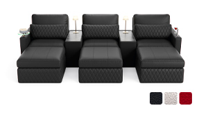 Seatcraft Diamante Sofa With Console Table